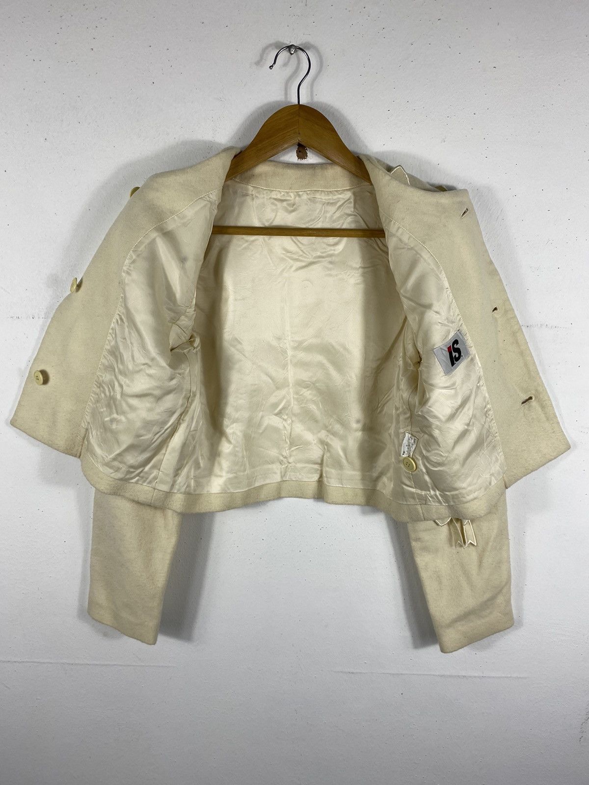 Issey Miyake Issey Miyake IS Ribbon Cardigan Button Crop Top Size S / US 4 / IT 40 - 6 Thumbnail