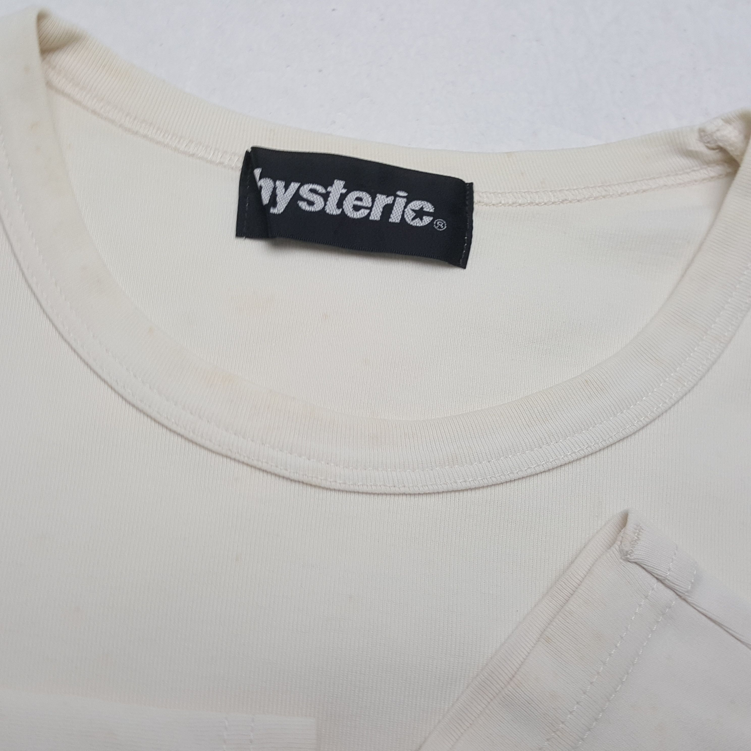 Hysteric Glamour HYSTERIC GLAMOUR Japanese Brand Long Sleeve Tshirt Size S / US 4 / IT 40 - 9 Thumbnail
