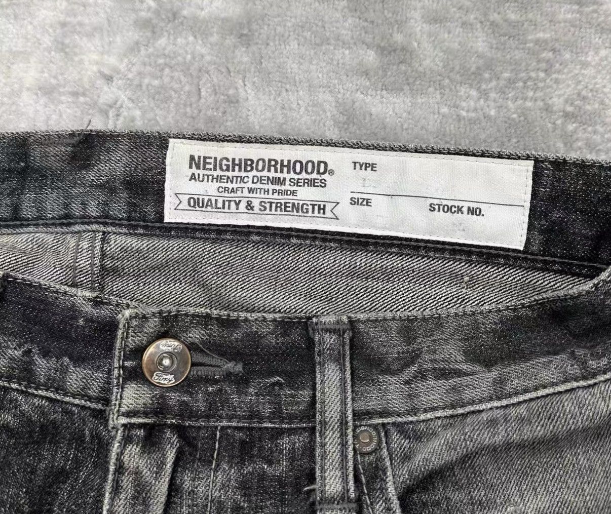 Neighborhood Neighborhood 18AW Cut & Patch Distressed Denim Jeans J16 Size US 34 / EU 50 - 7 Thumbnail
