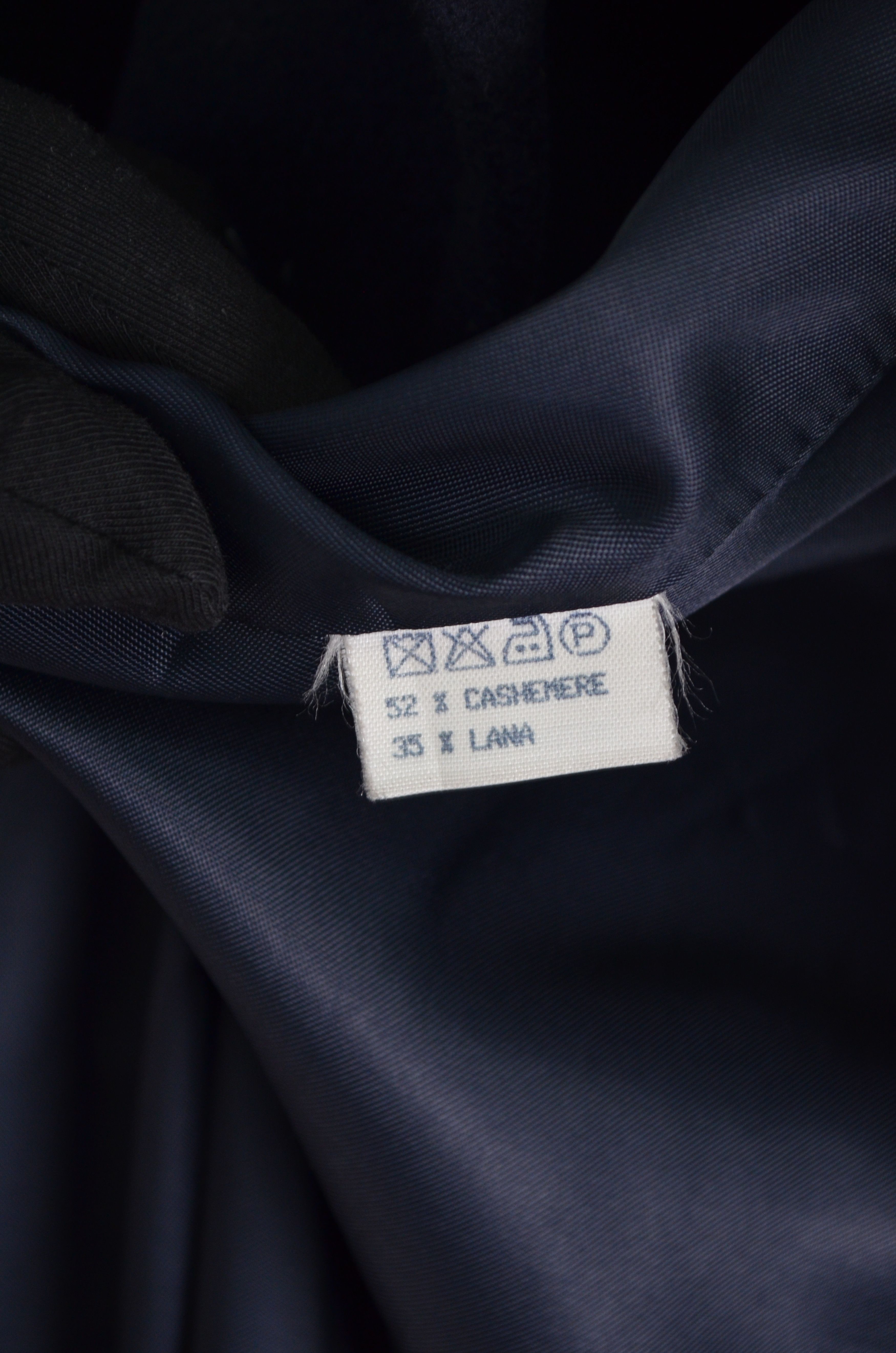Vintage × Yves Saint Laurent Yves Saint Laurent Diffusion Hommes Cashmere Coat Jacket Size US L / EU 52-54 / 3 - 15 Thumbnail