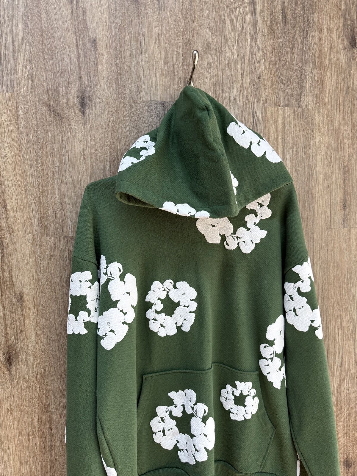 DENIM TEARS Denim Tear Green Flower Hoodie Size US L / EU 52-54 / 3 - 2 Thumbnail