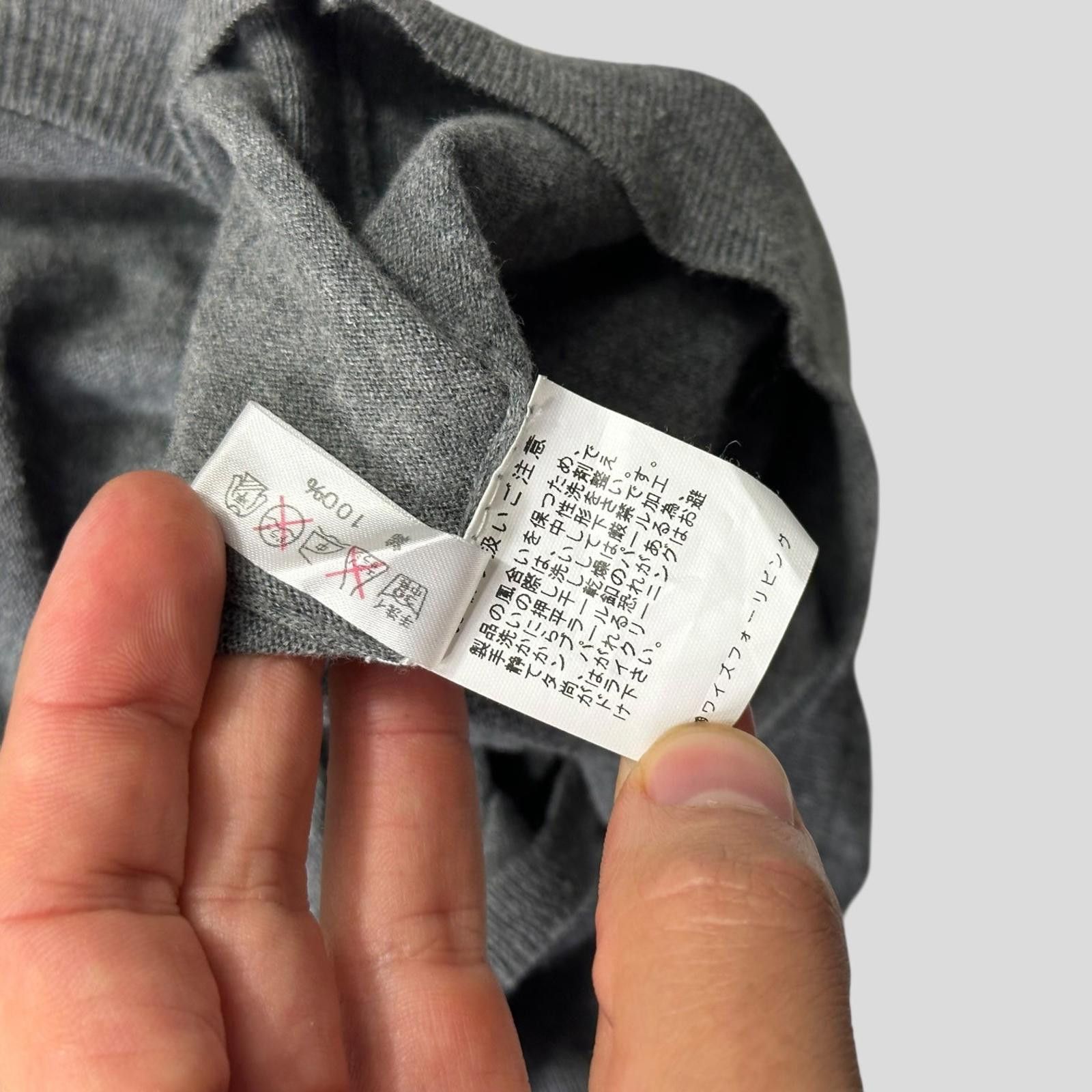 Yohji Yamamoto Y’s by Yohji Yamamoto Pearl Button Cardigan - S/M Size M / US 6-8 / IT 42-44 - 4 Thumbnail