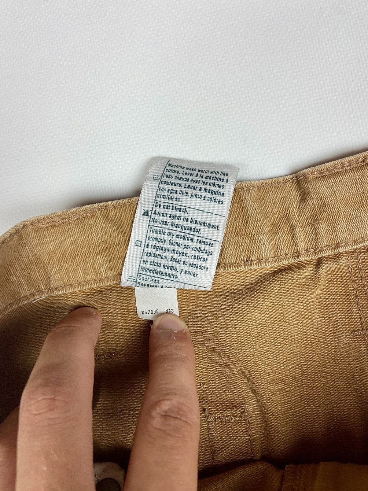 Carhartt × Carhartt Wip × Vintage Vintage Carhartt Pantalon Workwear Y2k Cargo Pants 34x34 Size US 34 / EU 50 - 17 Thumbnail