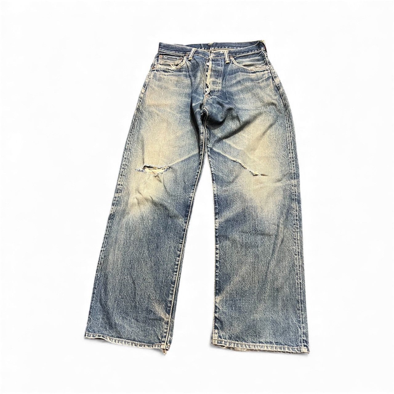Evisu VTG JAPANESE Men's EVISU NO:2 SELVEDGE Size US 31 - 1 Thumbnail