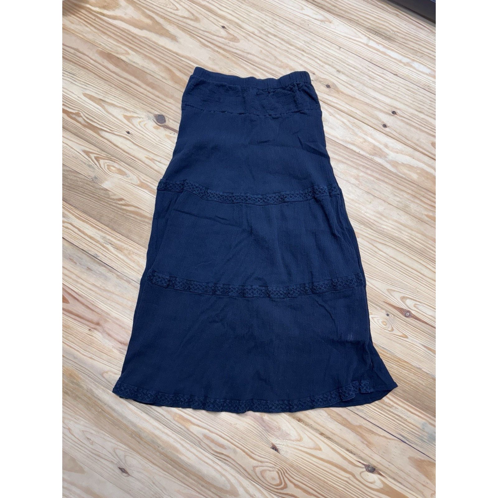 Other J Gee Women’s Vintage Black Lined Skirt Size Large Size 26" / US 2 / IT 38 - 1 Thumbnail
