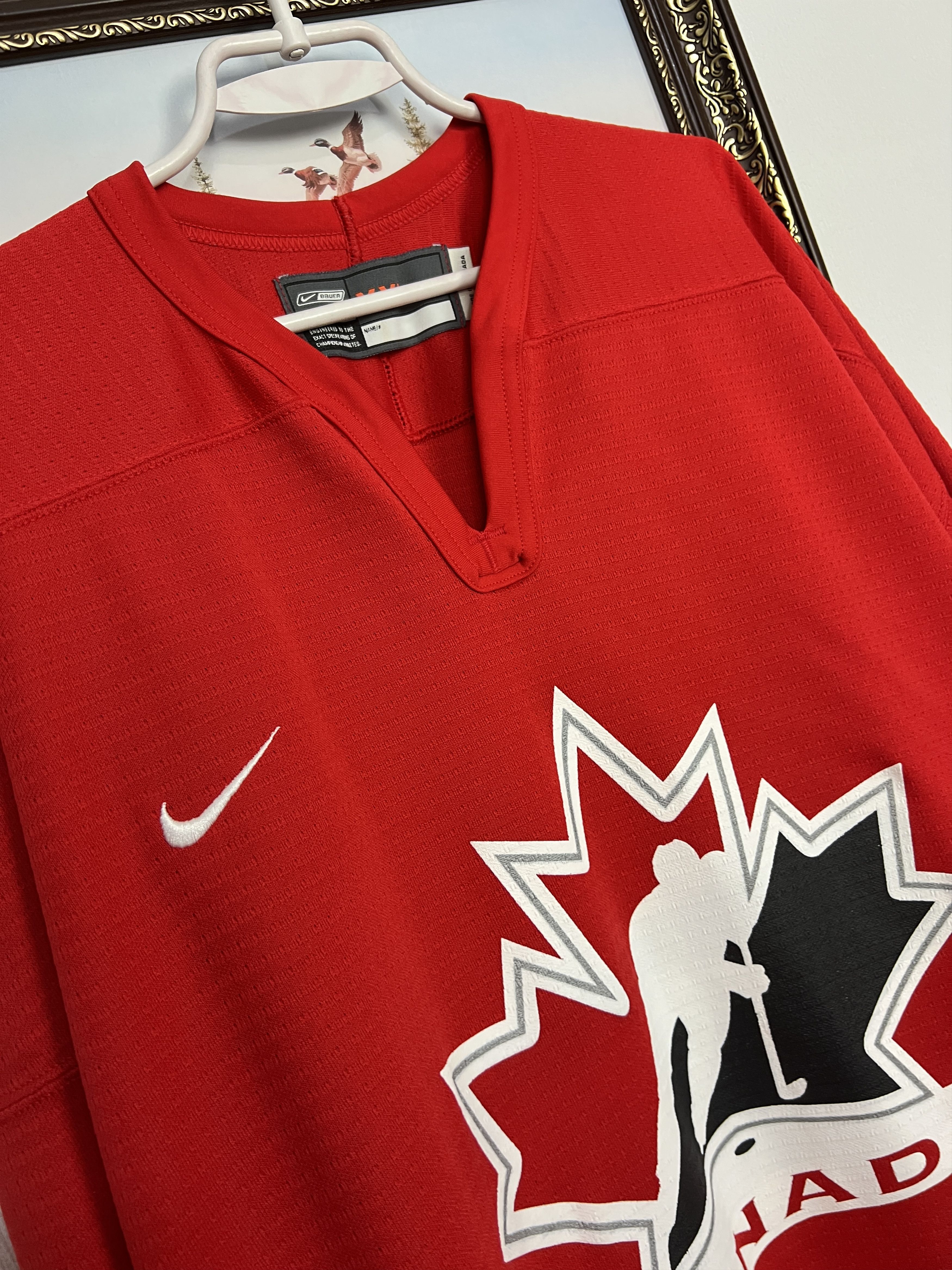 Nike Vintage National Team Canada Ice Hockey Jersey Shirt Trikot Size US XXL / EU 58 / 5 - 4 Thumbnail