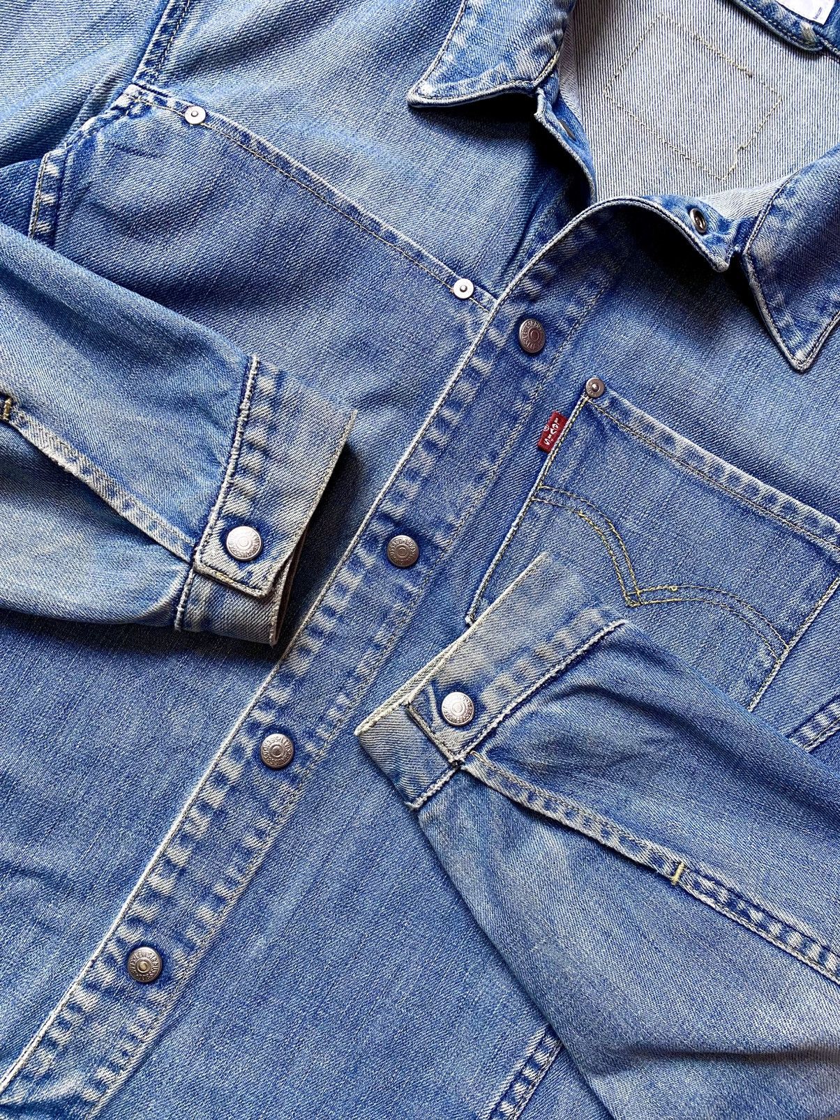 Levi's Vintage Denim Levis Engineered Jeans Jacket Size US M / EU 48-50 / 2 - 6 Thumbnail