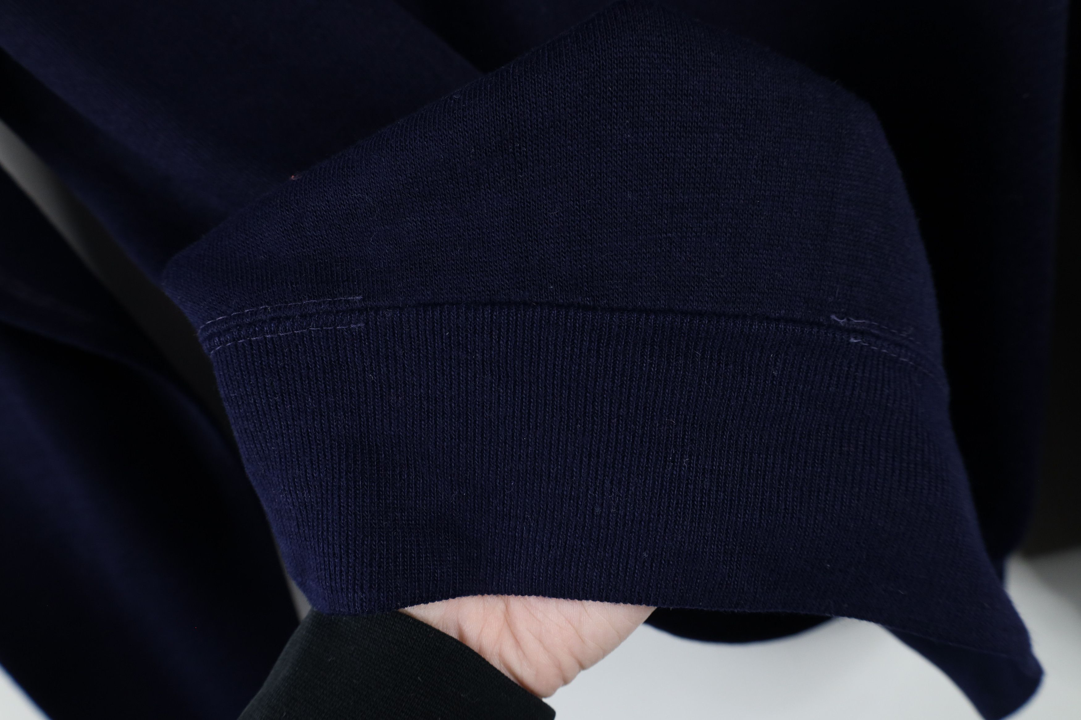 Vintage Vintage 70s Streetwear Gusseted Raglan Sweatshirt Blue USA Size US M / EU 48-50 / 2 - 6 Thumbnail
