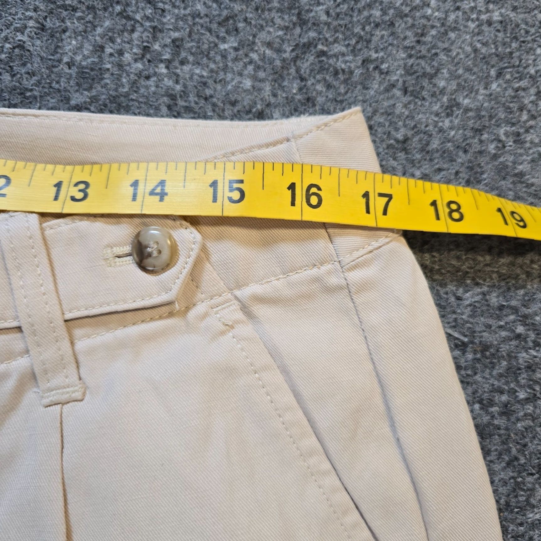 Madewell Madewell Pants Womens Size 12 Tall Beige Khaki Wide-Leg Pleated Capsule Casual Size 34" / US 12 / IT 48 - 5 Thumbnail