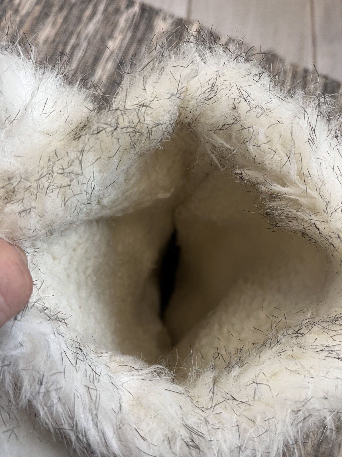 Other Vintage faux fur boots yeti shoes rare y2k ankle boots Size US 7 / IT 37 - 13 Thumbnail