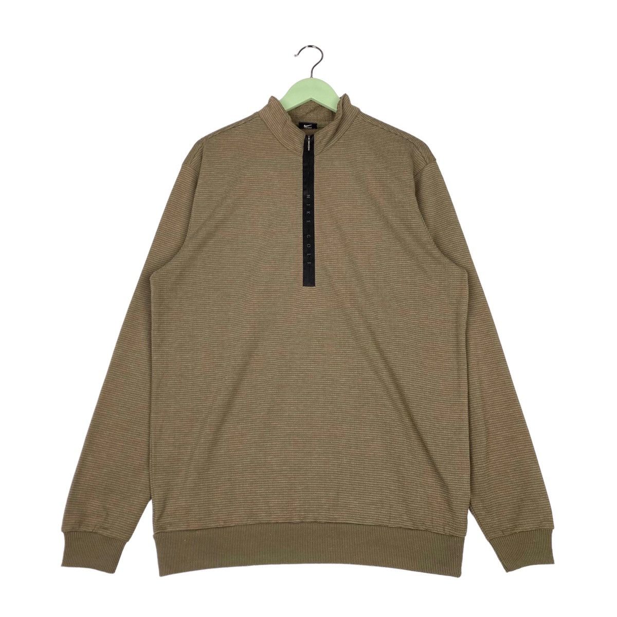 Nike × Vintage Vintage Nike Golf Quarter Zip Sweatshirt Turtleneck Size M Size US M / EU 48-50 / 2 - 1 Thumbnail