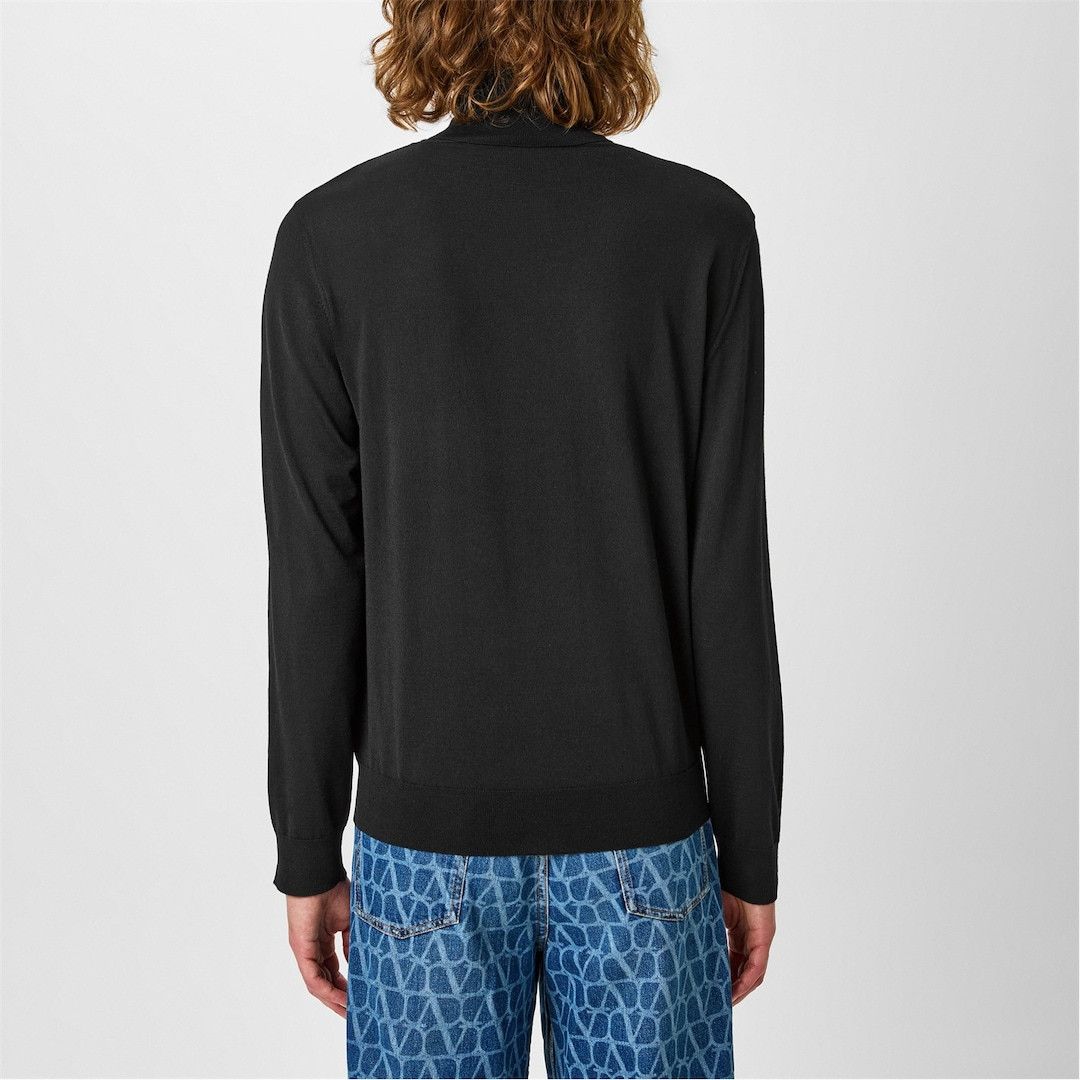Valentino o1g2r1mq0526 Knit Turtleneck Jumper in Black Size US L / EU 52-54 / 3 - 6 Thumbnail