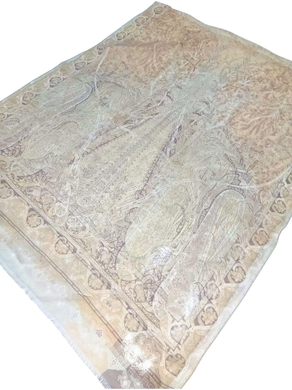 Etro ETRO MILANO ITALY Paisley Abstract Silk Scarf Shawl Size ONE SIZE - 3 Thumbnail