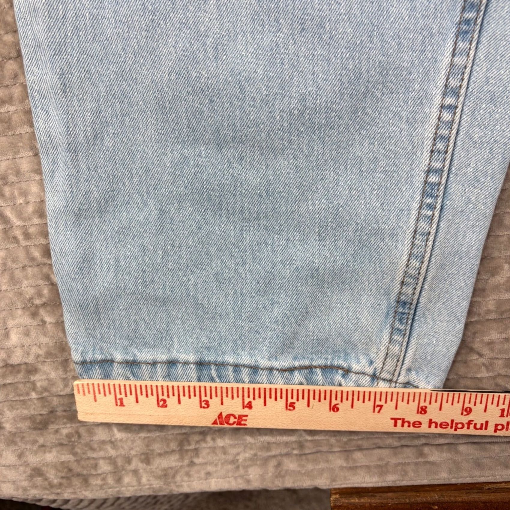 Levi's Vintage Levi'S SilverTab Loose Fit Tapered Leg Jeans Light Wash 40x32 USA Made Denim Size US 40 / EU 56 - 3 Thumbnail