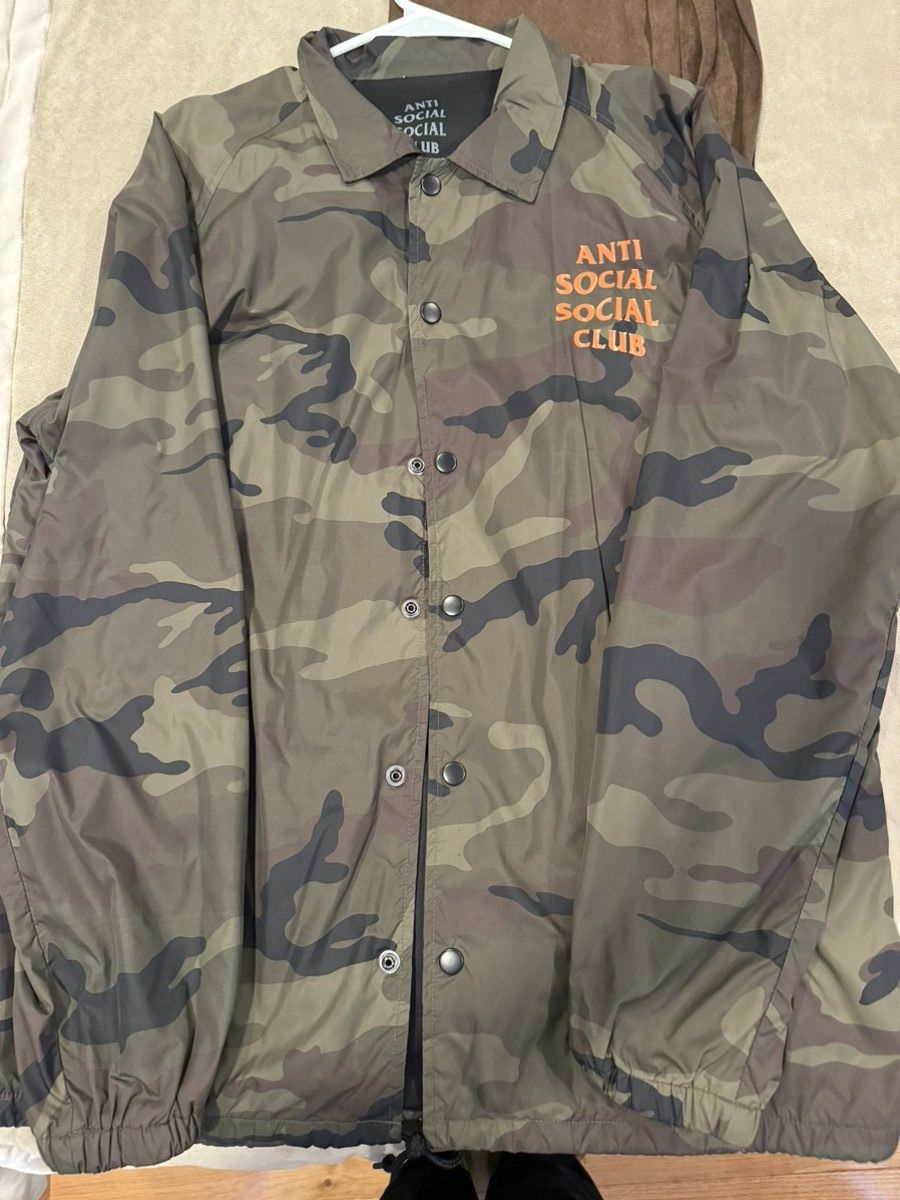 Anti Social Social Club Coach Jacket | Grailed Anti Social Social Club Coach Jacket | Grailed