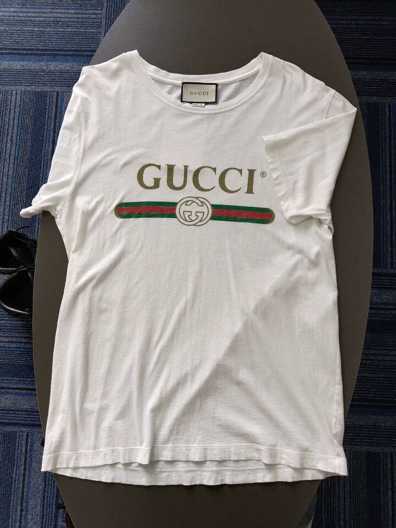Gucci Gucci Classic logo short-sleeved T-shirt 2504-Nextarrow Size US M / EU 48-50 / 2 - 1 Thumbnail