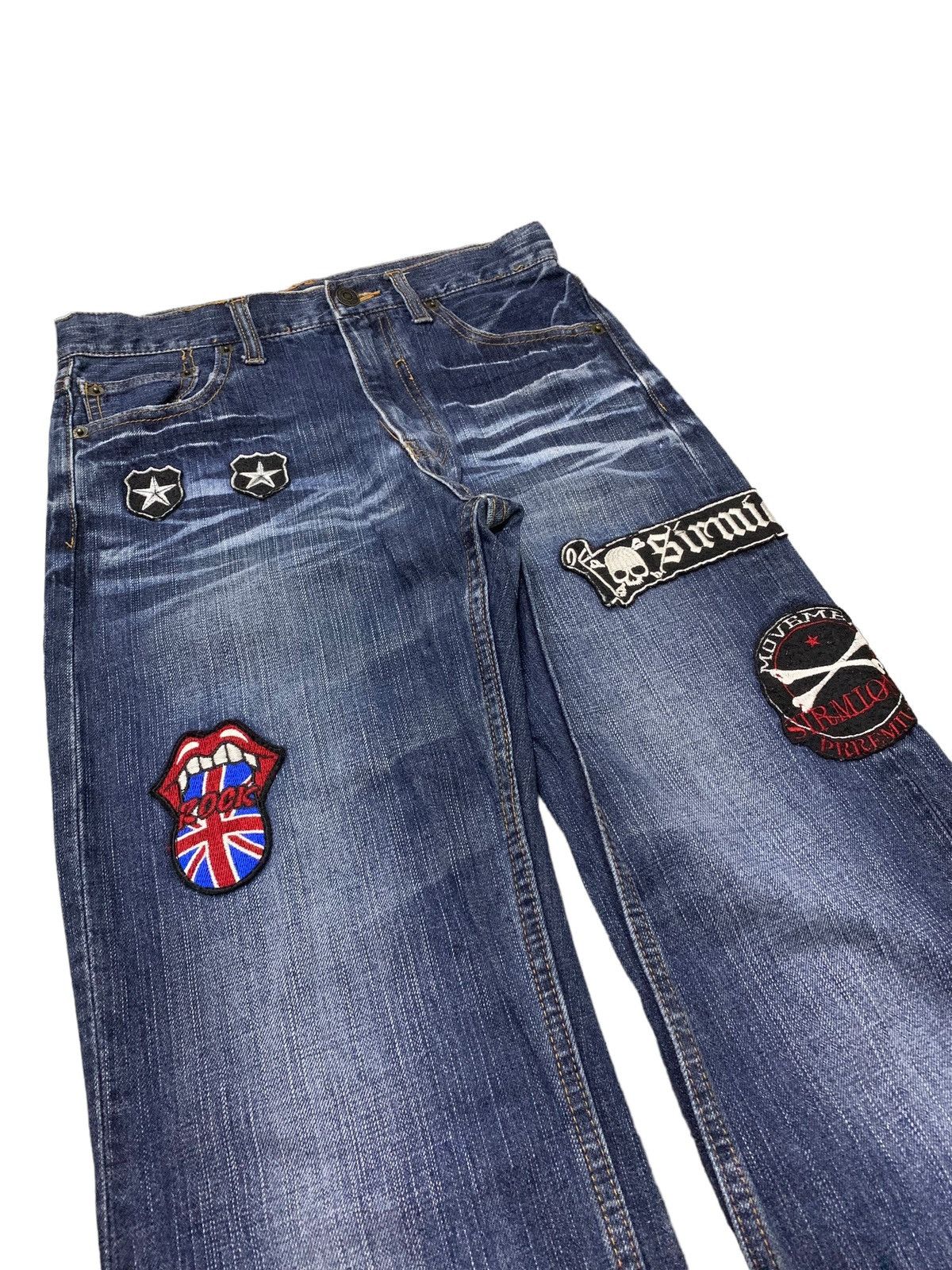 If Six Was Nine Limited Patch Logo Design By Sirmione Denim Size US 26 / EU 42 - 7 Thumbnail