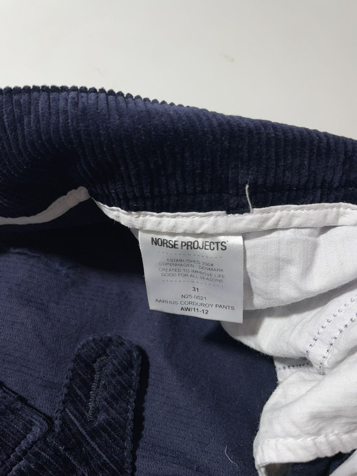 Norse Projects Norse Projects Aarhus Corduroy Pants Size US 31 - 11 Thumbnail