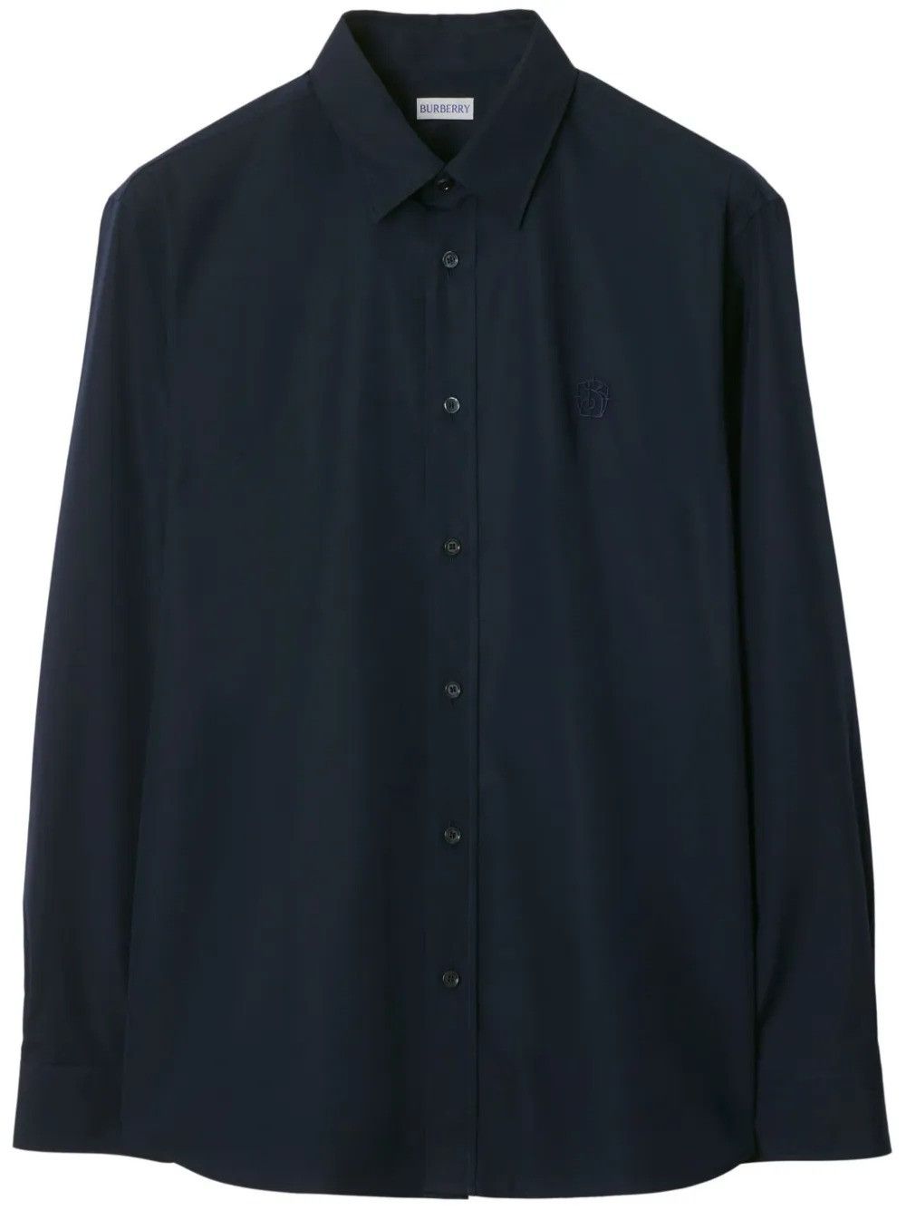 Burberry o1w1db10226 Check Shirt In Navy Size US M / EU 48-50 / 2 - 1 Preview