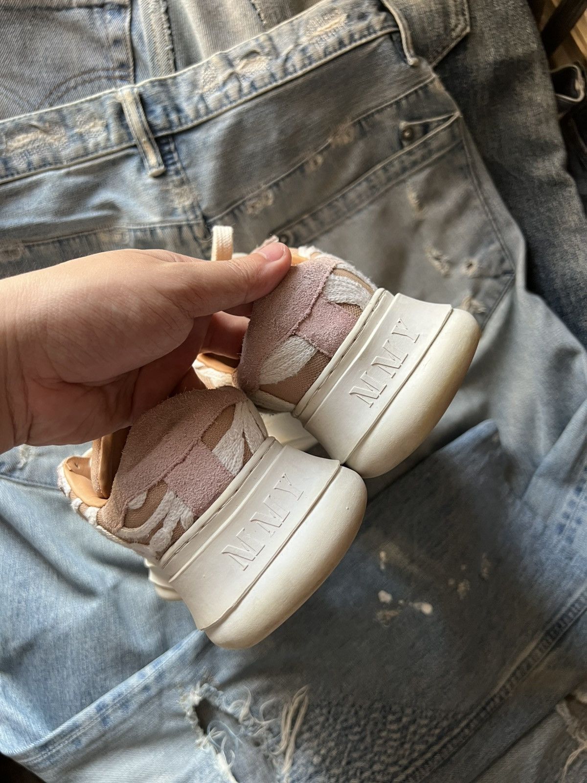 Japanese Brand × Maison MIHARA YASUHIRO Rare!! Mihara yasuhiro shoes Size US 7 / IT 37 - 7 Thumbnail