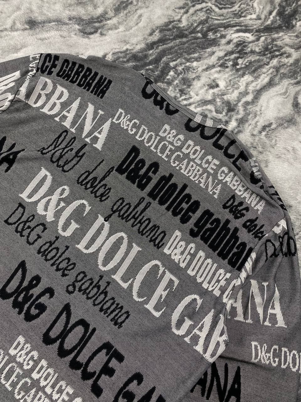 Dolce & Gabbana Dolce Gabbana Long Sleeve Big Monogram Logo Men L Gray Size US L / EU 52-54 / 3 - 7 Thumbnail