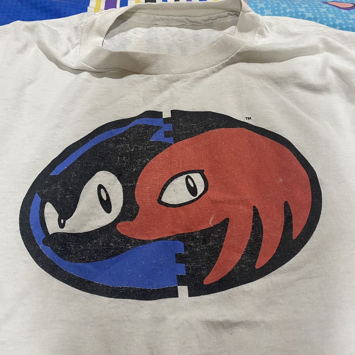 Vintage Vintage 90s Sonic And Knuckles Size US XL / EU 56 / 4 - 2 Thumbnail