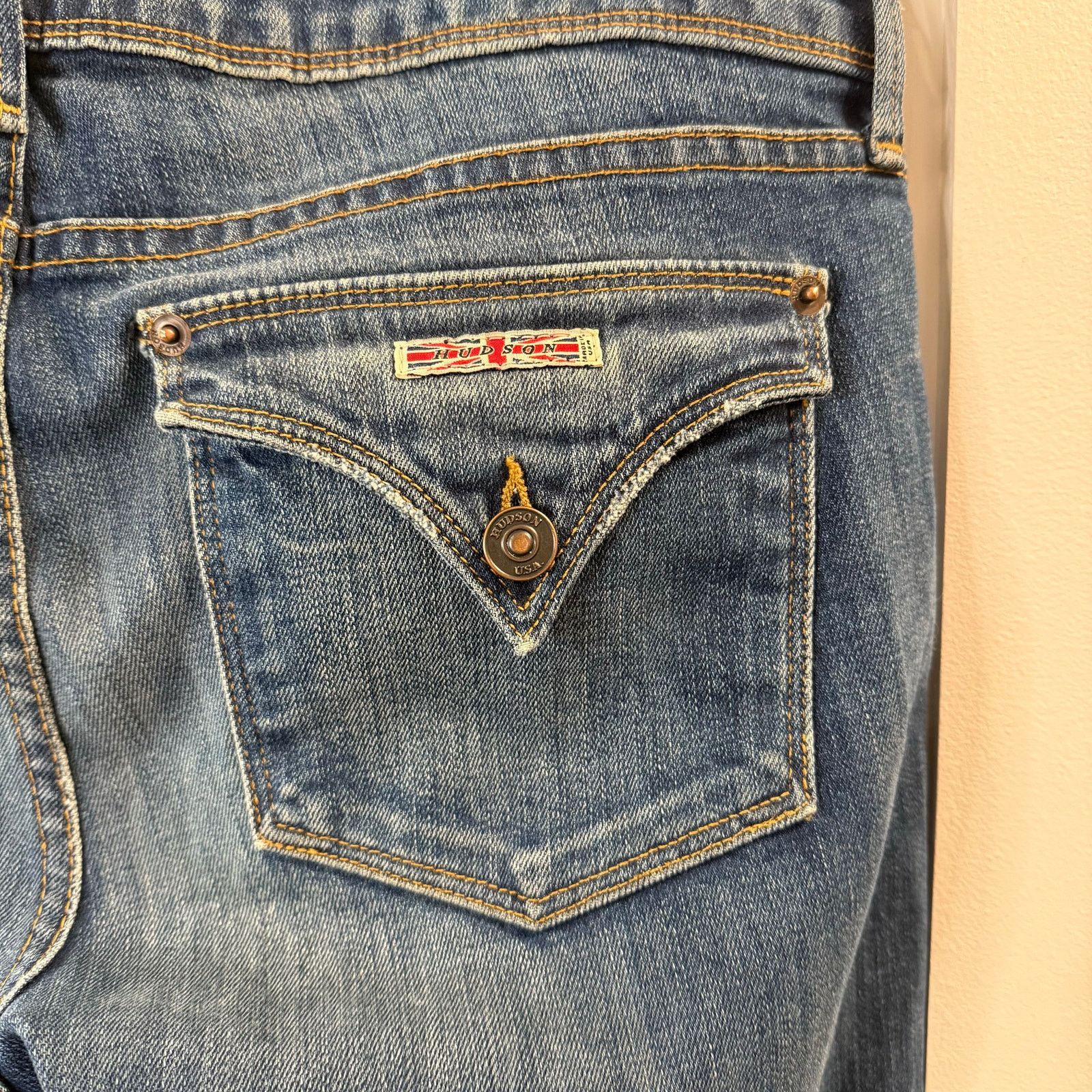 Hudson Hudson Women’s Nicole Ankle Skinny Jeans Size 32 Size 32" / US 10 / IT 46 - 7 Thumbnail