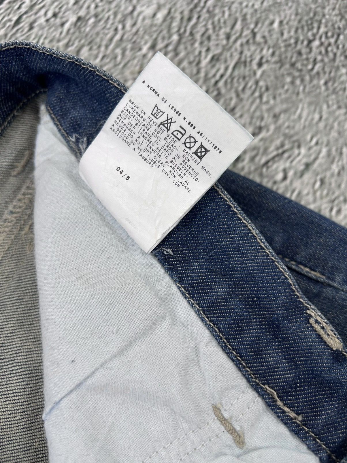 Just Cavalli × Roberto Cavalli Just Cavalli Geometrical Zipper Pockets Jeans SS2005 Pants Size US 30 / EU 46 - 6 Thumbnail