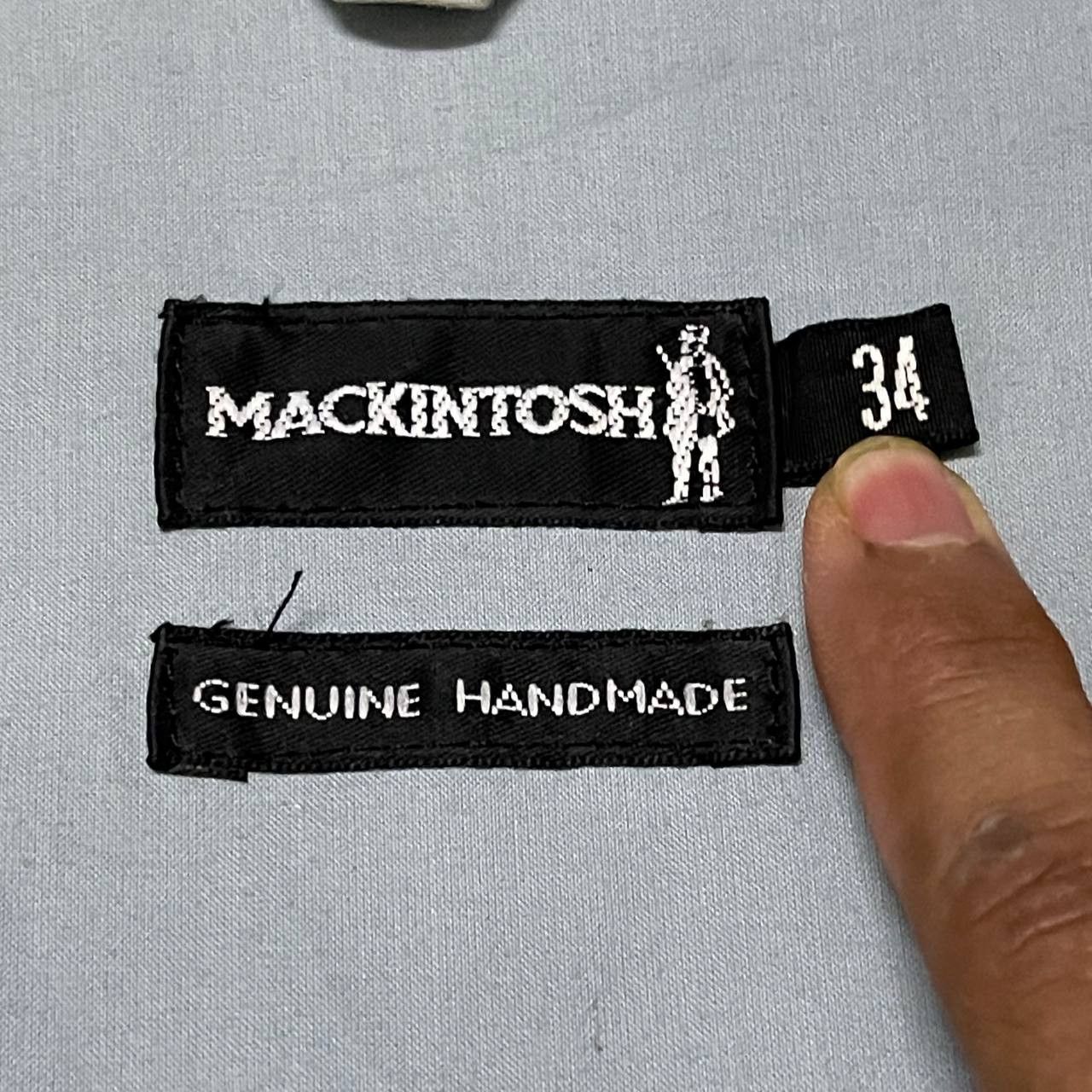 Mackintosh Vintage Mackintosh Coat 100% Cotton Rubber Proofed Size S / US 4 / IT 40 - 10 Thumbnail