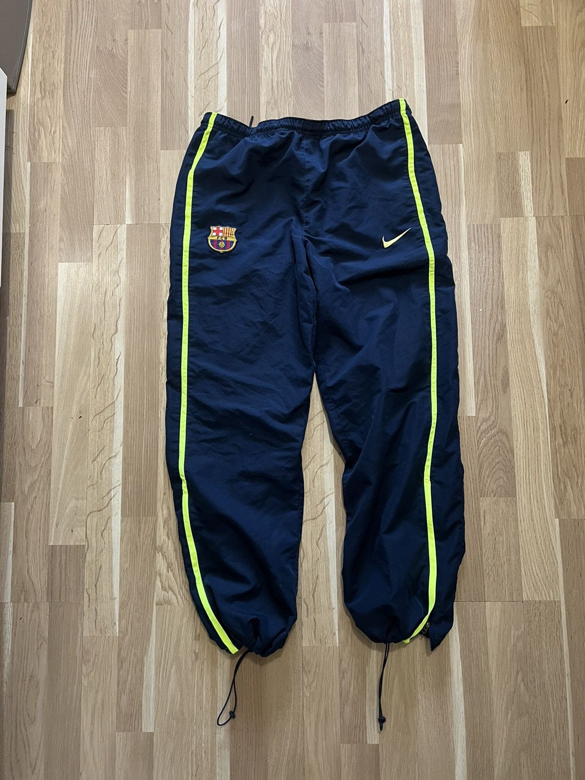 Nike × Vintage Nike vintage drill pants Barcelona 2000s Size US 32 / EU 48 - 1 Thumbnail