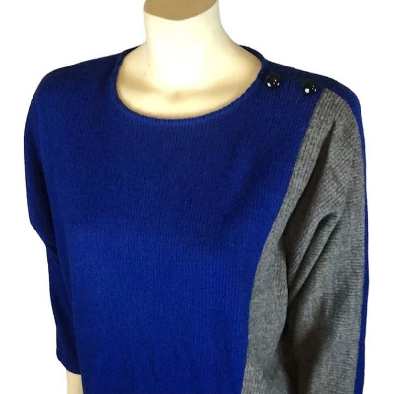 Vintage Vintage 80s A. Venti Paris Wool blend sweater Size S / US 4 / IT 40 - 4 Thumbnail
