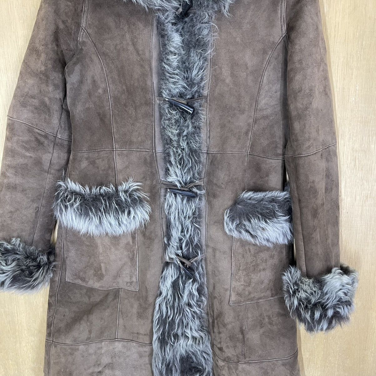 Leather Japanase Brand Cara Leather Fur Jacket Size Small Size US S / EU 44-46 / 1 - 5 Thumbnail