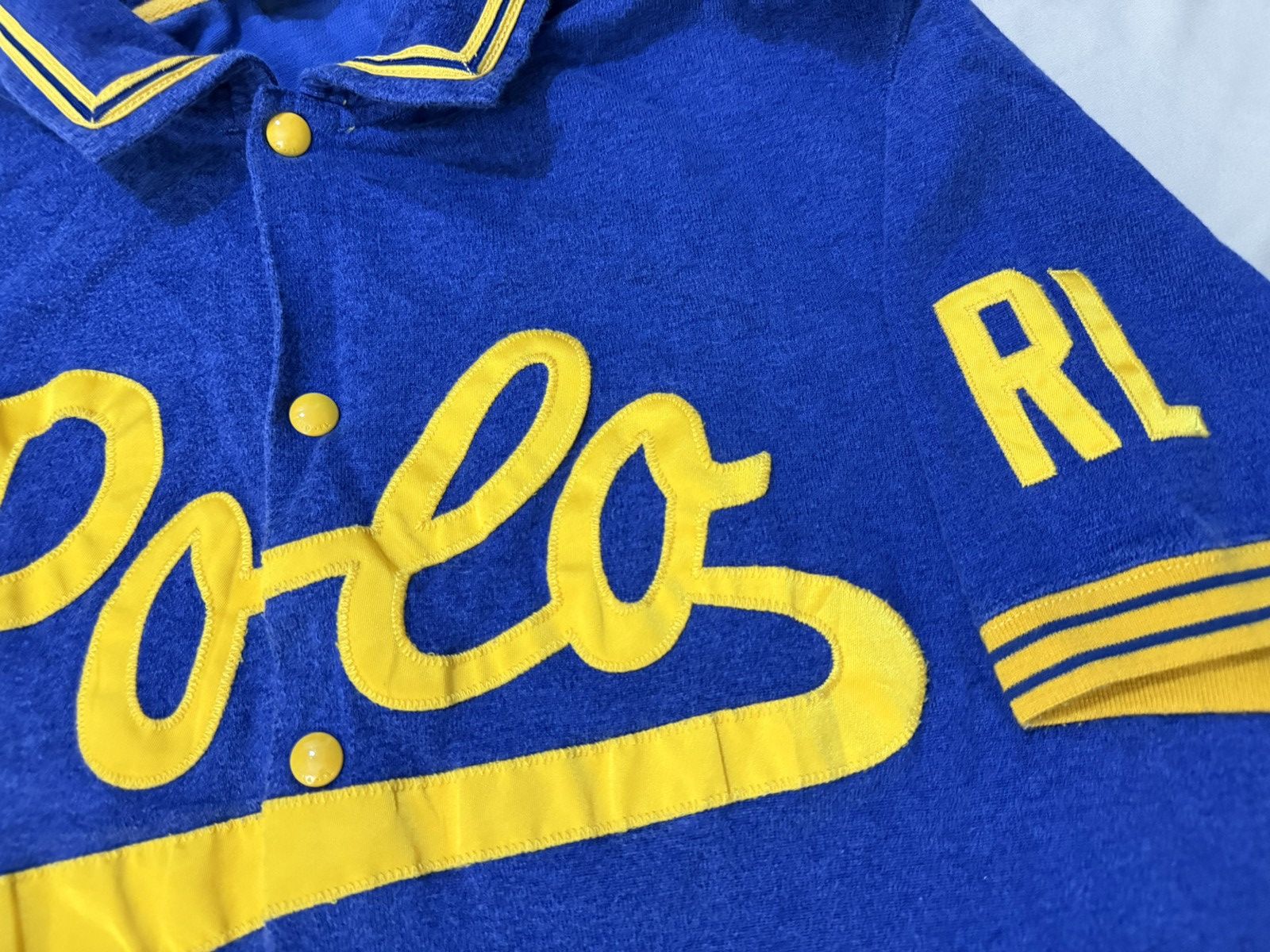 Polo Ralph Lauren Vintage 90s Polo Sport Basketball Warm-Up Jersey Size US XXL / EU 58 / 5 - 4 Thumbnail