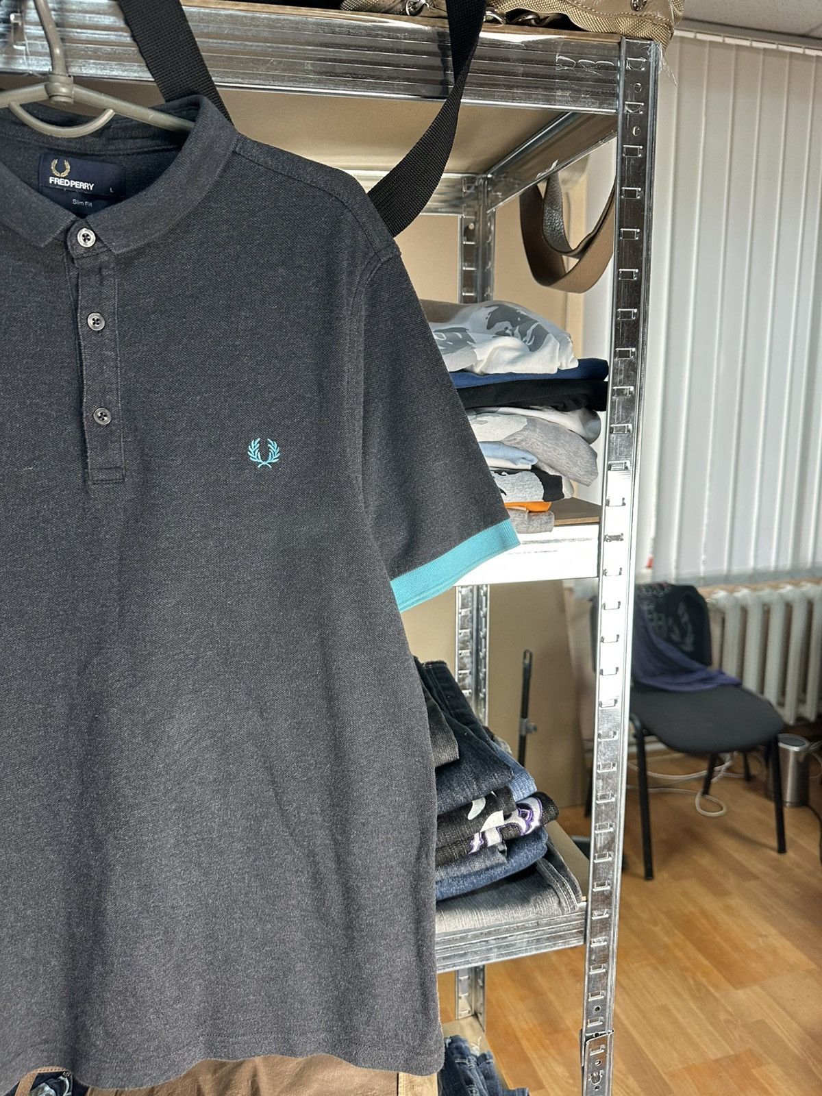 Fred Perry Vintage Fred Perry Gray Polo Shirt Size US L / EU 52-54 / 3 - 2 Thumbnail