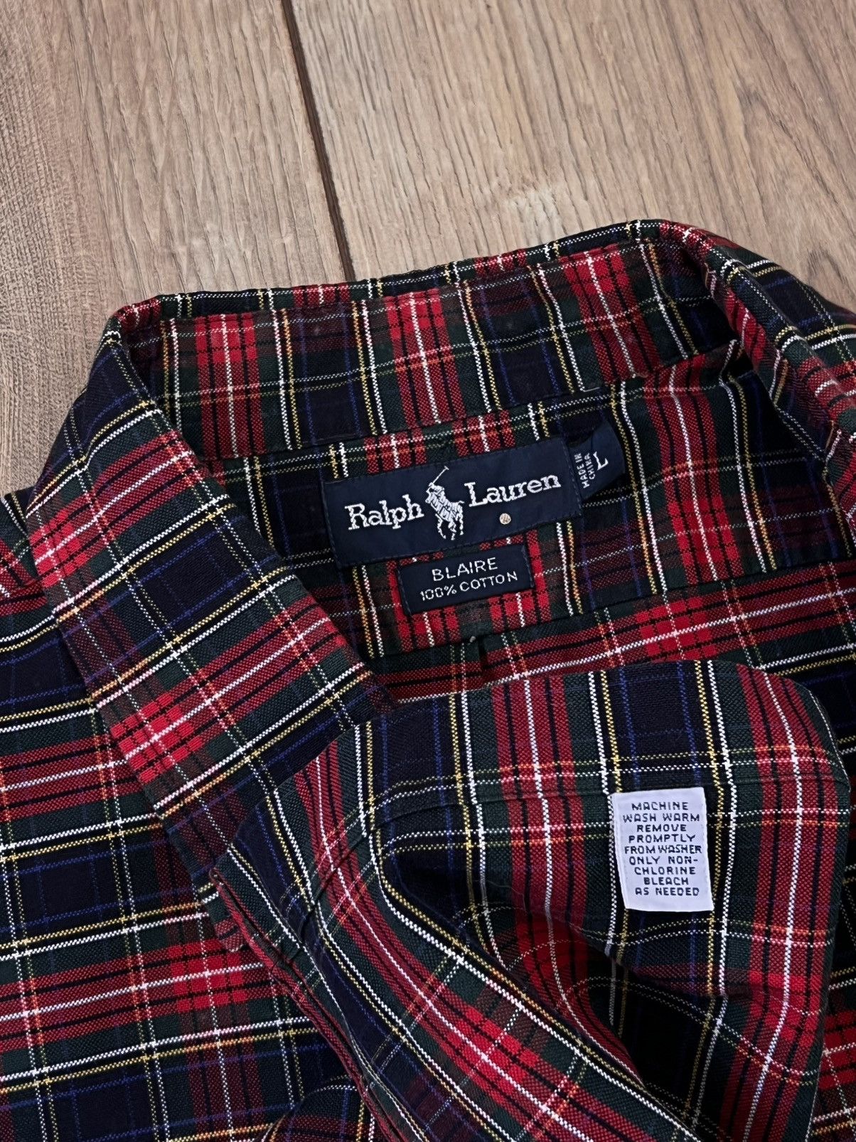 Polo Ralph Lauren Xxxtentacion Polo Ralph Lauren Flannel Shirt Size US L / EU 52-54 / 3 - 12 Thumbnail