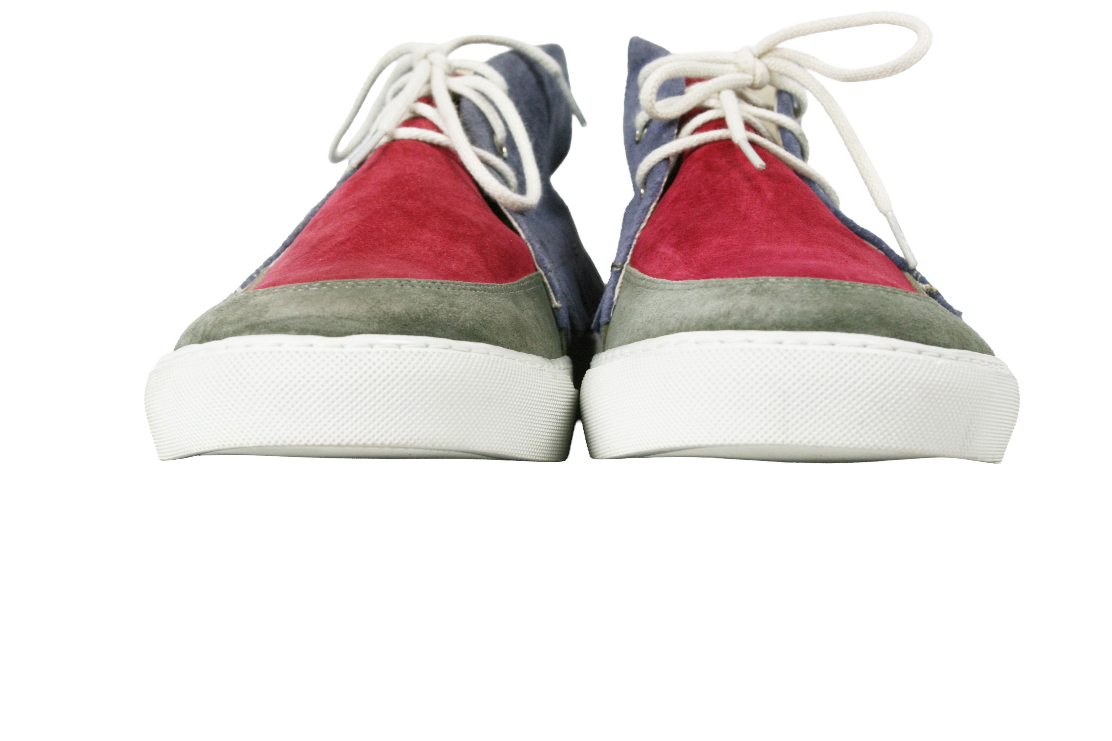 Comme des Garcons X The Generic Man 2013 Patchwork Mohawk Sneakers Size US 9.5 / EU 42-43 - 4 Thumbnail