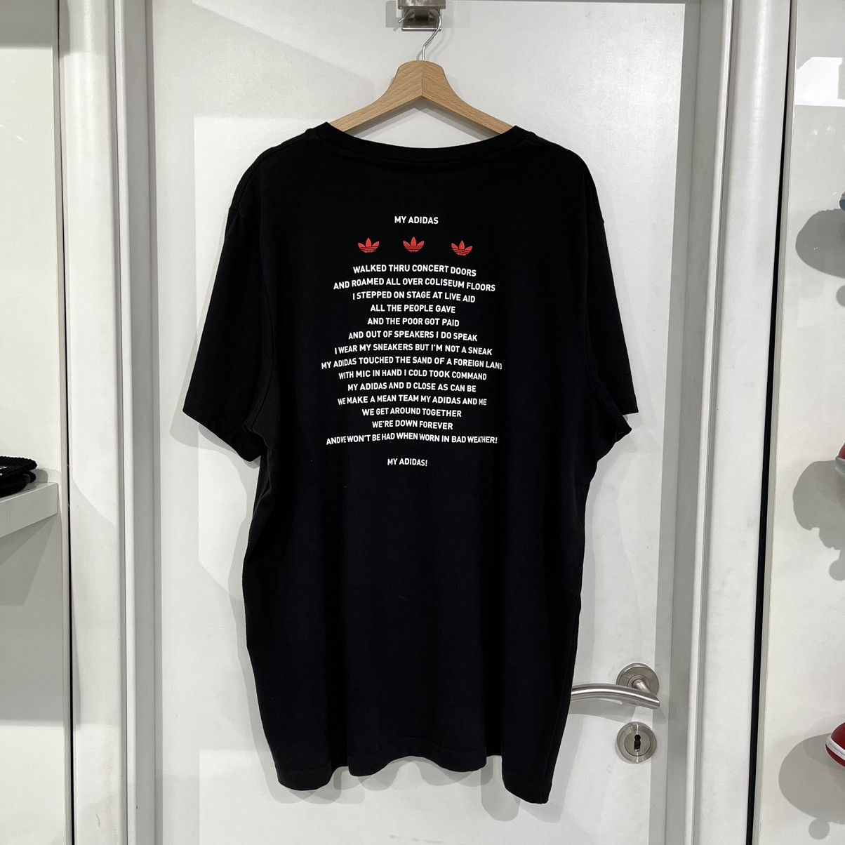 Adidas × RUN DMC Adidas x RUN DMC Photo Tee Black Size US XXL / EU 58 / 5 - 2 Thumbnail