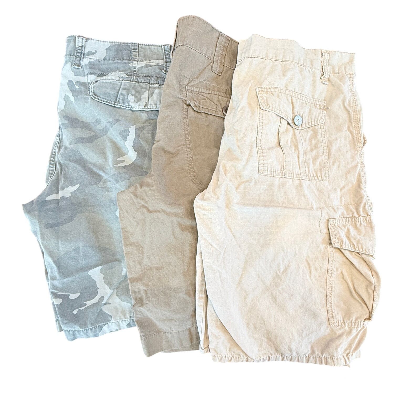 Southpole Men's Cargo Shorts Bundle - Southpole & Roebuck Co. Size US 36 / EU 52 - 2 Thumbnail