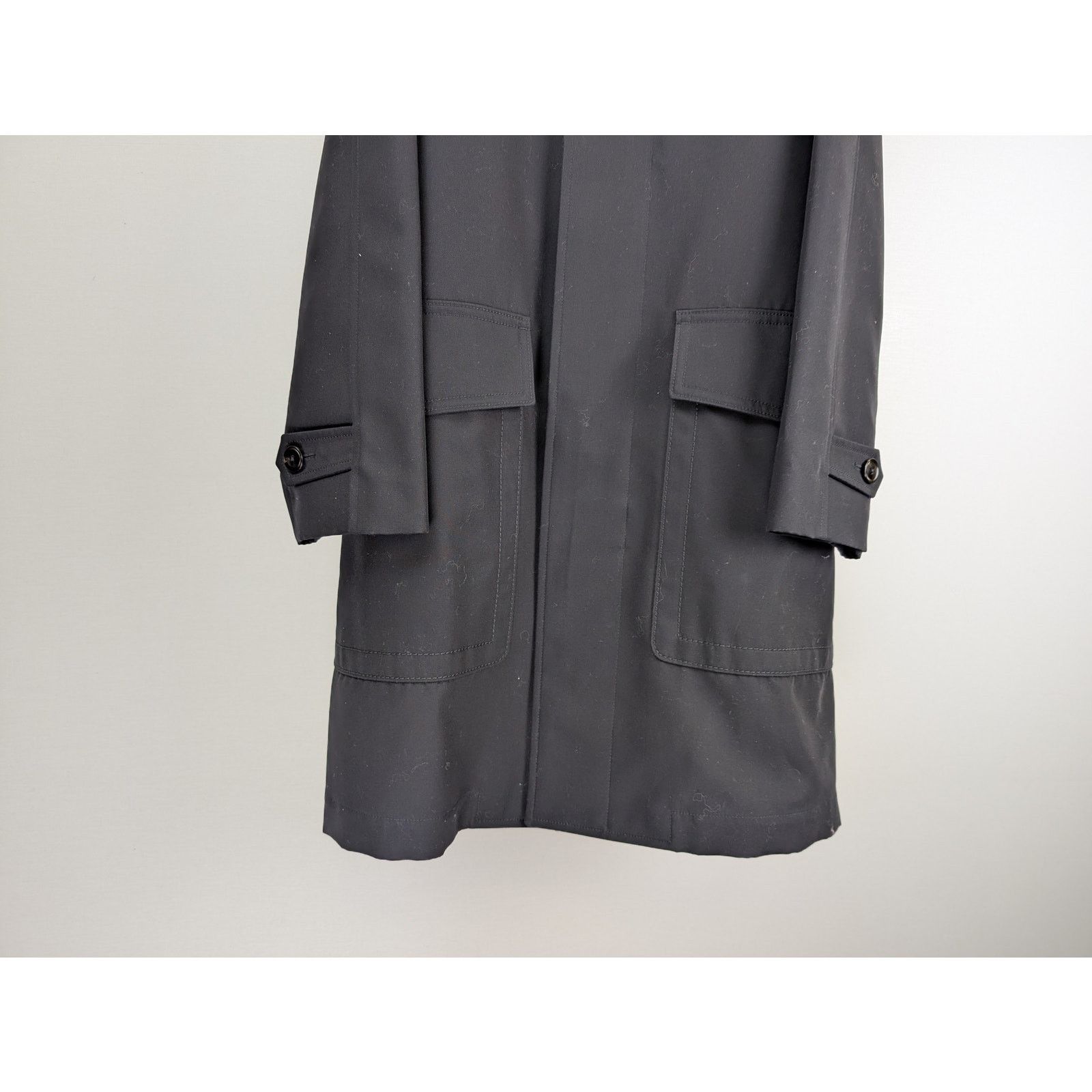 Tom Ford o1rshd1 Trench Overcoat Coat in Black Size US M / EU 48-50 / 2 - 3 Thumbnail
