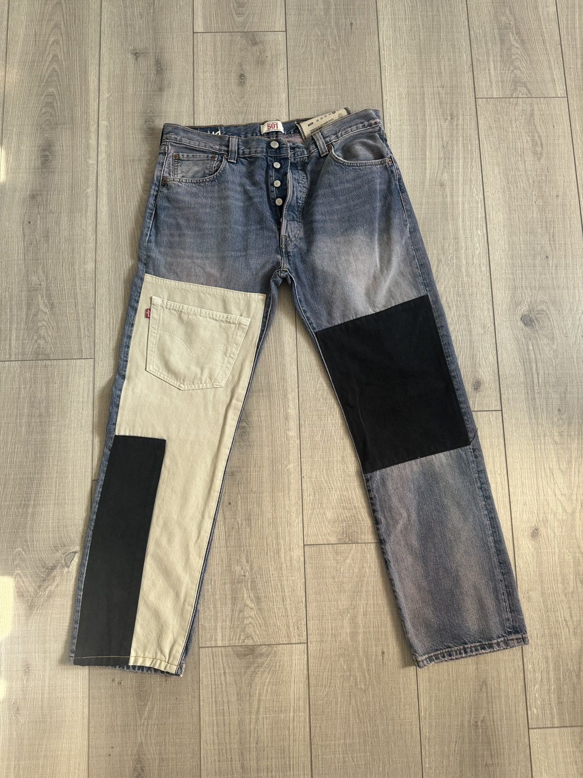 Other Custom NGO Levi 501 Jeans Size US 36 / EU 52 - 1 Thumbnail