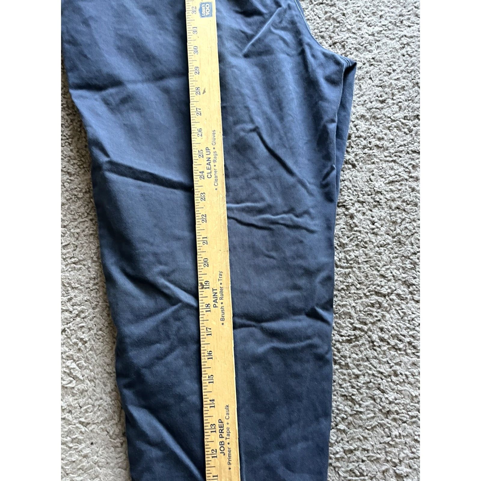 Dockers DOCKERS Pants Chinos Flat Front Navy Blue 30x30 Regular Men Size US 30 / EU 46 - 7 Thumbnail