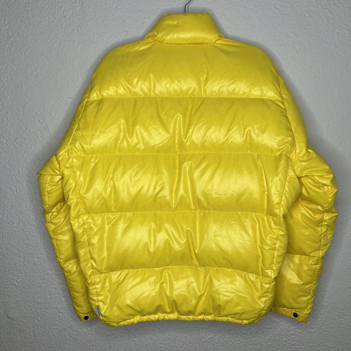 Moncler × Vintage Vintage 90s Moncler Puffer Down Jacket Yellow Rare Hype Size US L / EU 52-54 / 3 - 11 Thumbnail