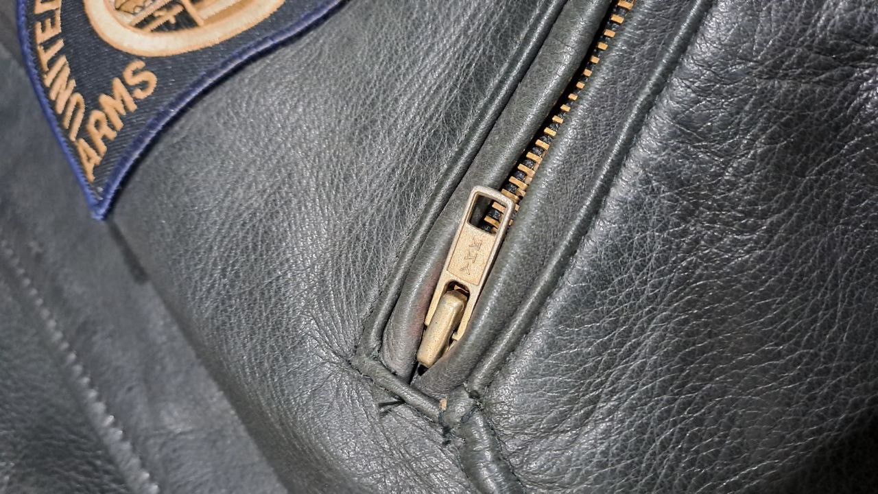 Genuine Leather RARE! Genuine Leather Jacket With pathwork Size US L / EU 52-54 / 3 - 13 Thumbnail