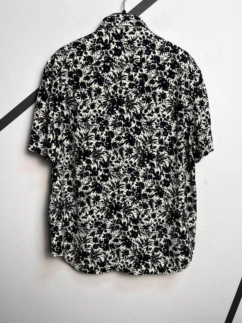 Other Saint Laurent Floral Silk Short Sleeve Shirt-2507 Size US M / EU 48-50 / 2 - 7 Thumbnail