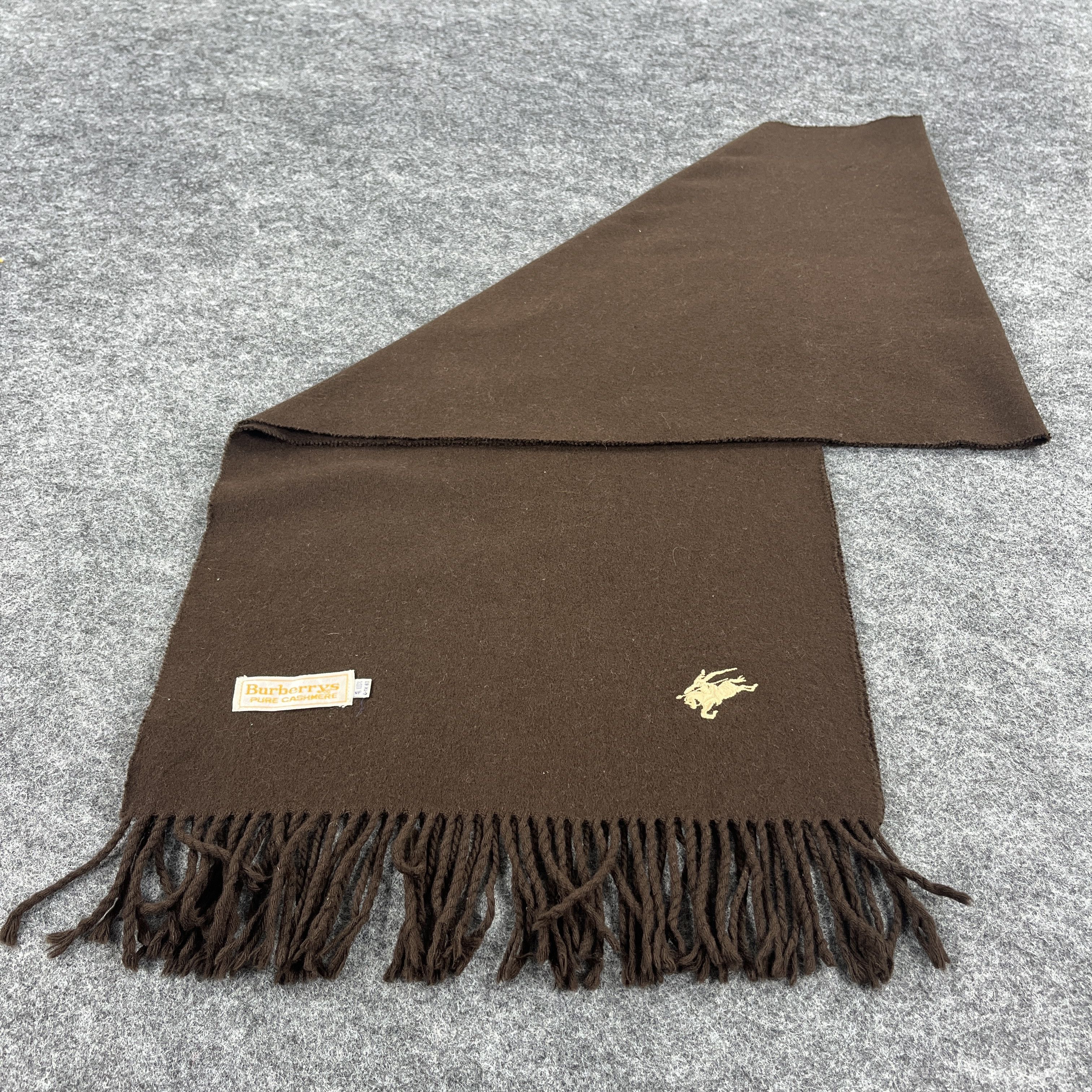Burberry Vintage Burberry Scarf / Muffler / Neckwear T1048 Size ONE SIZE - 4 Thumbnail