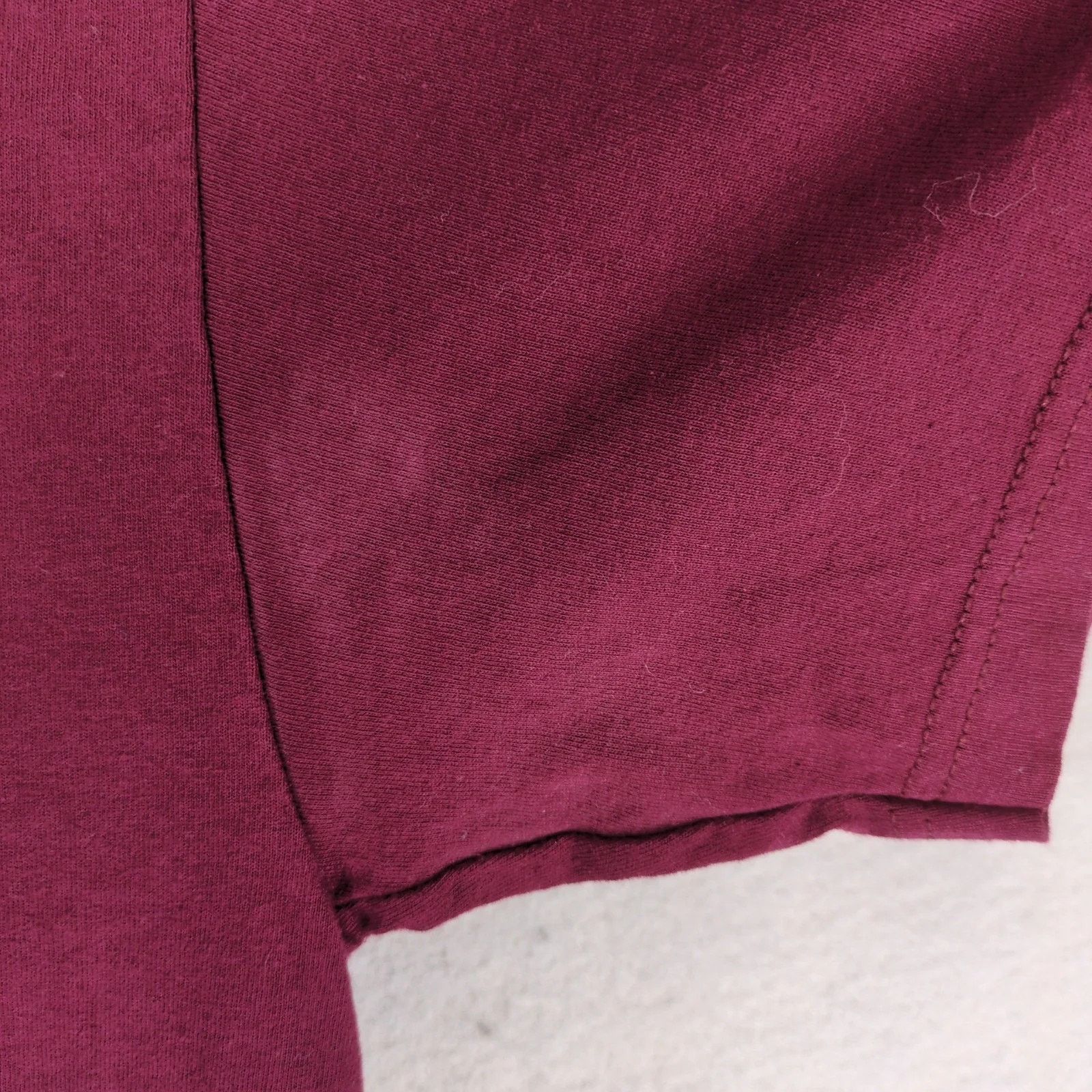Other Hard Luck Men's M Burgundy T-Shirt Skull Skater Short Sleeve Size US M / EU 48-50 / 2 - 9 Thumbnail