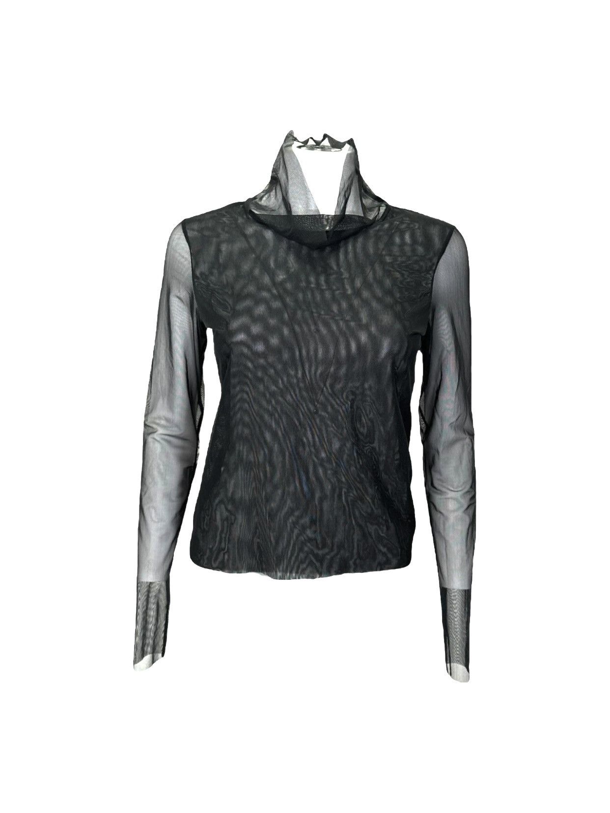 Gucci × Tom Ford Gucci by Tom Ford long-sleeved tulle shirt. Size XS / US 0-2 / IT 36-38 - 1 Thumbnail