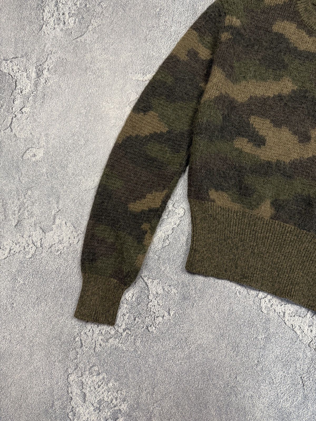 Polo Ralph Lauren Polo Ralph Lauren wool camo sweater jumper Size XS / US 0-2 / IT 36-38 - 2 Thumbnail