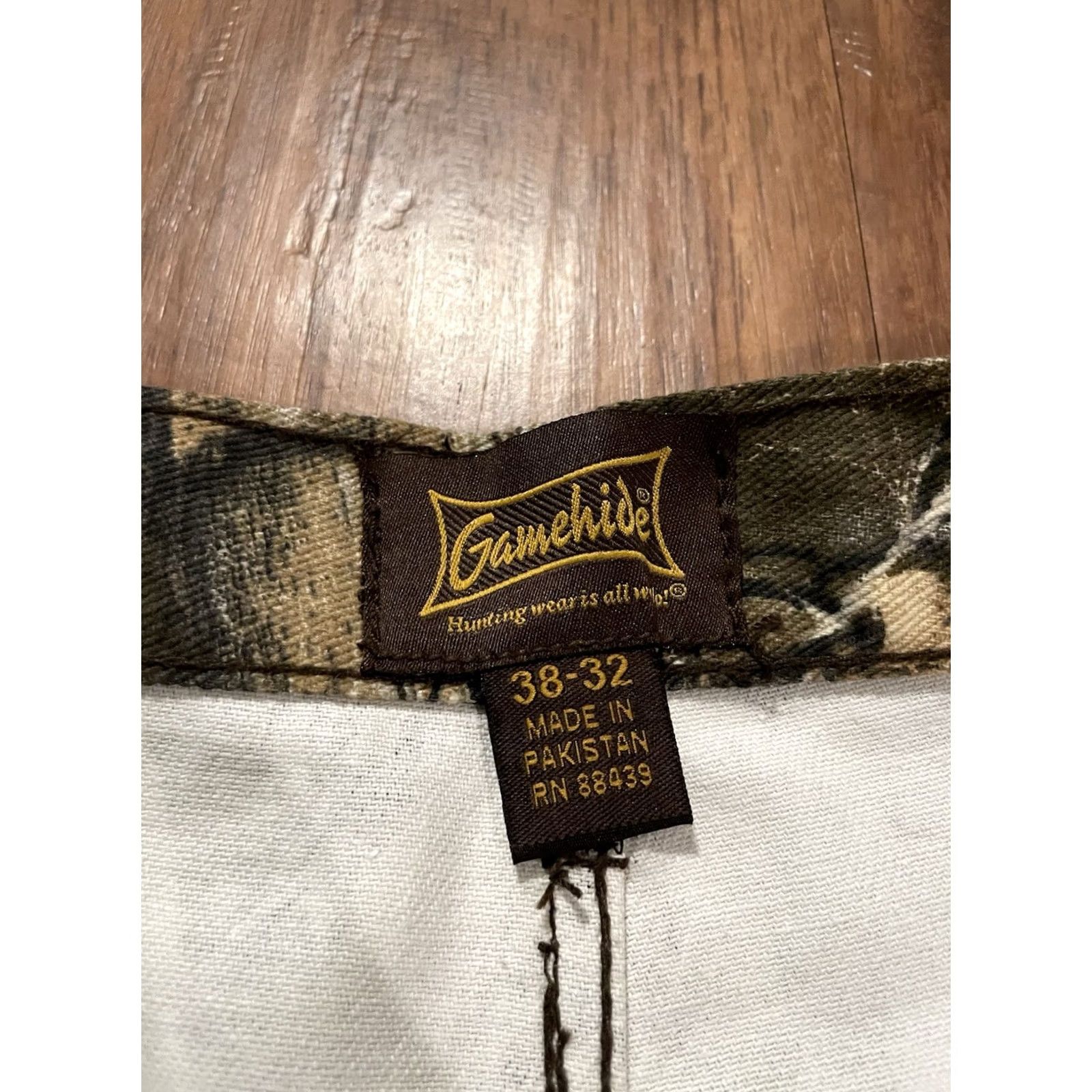 Realtree Gamehide Jeans 38x32 Realtree Edge Camouflage Pockets Cotton Regular Men Shirt Size US 38 / EU 54 - 5 Thumbnail
