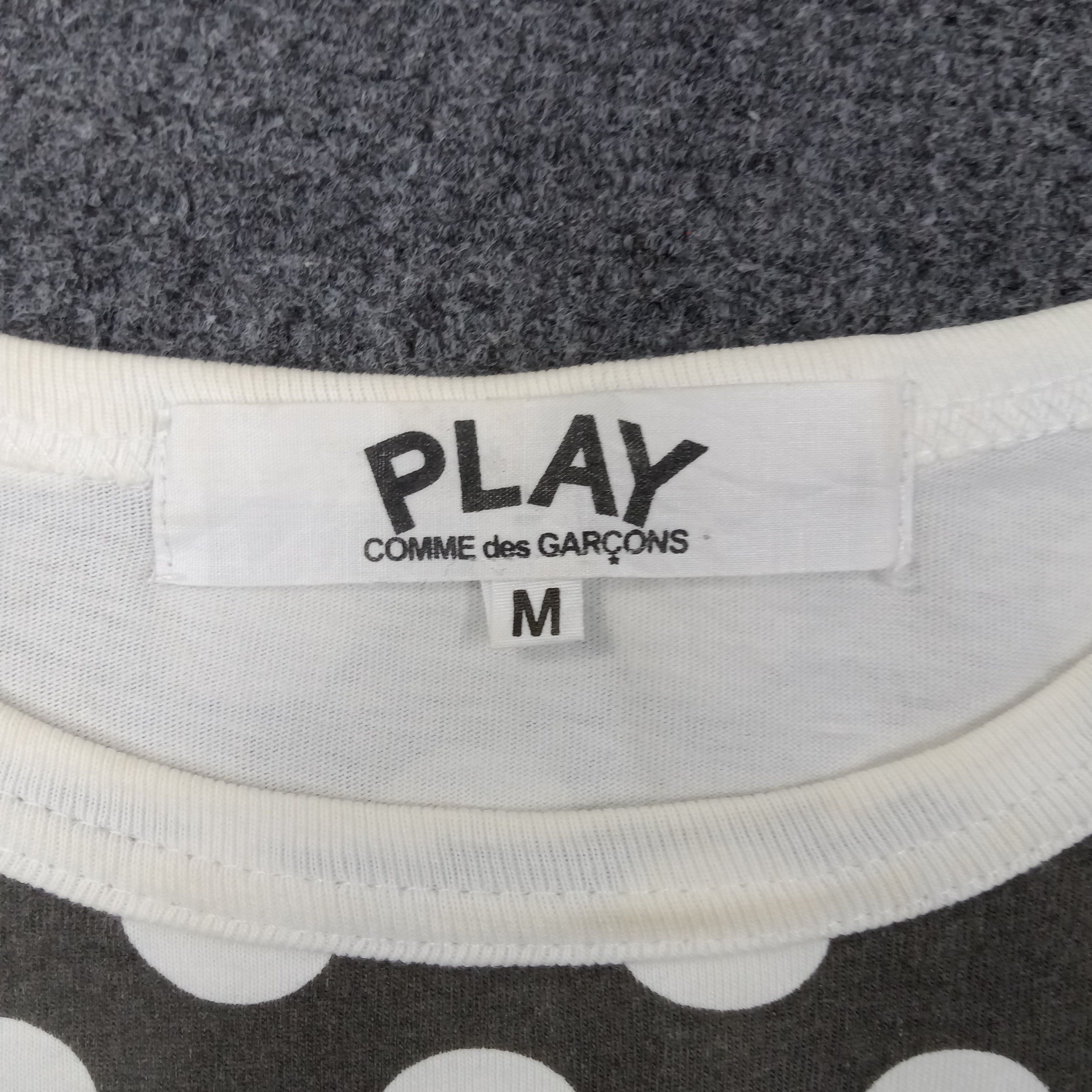 Comme des Garcons PLAY COMME des GARÇONS PLAY Japanese Brand Tshirts C249N49 Size US M / EU 48-50 / 2 - 3 Thumbnail
